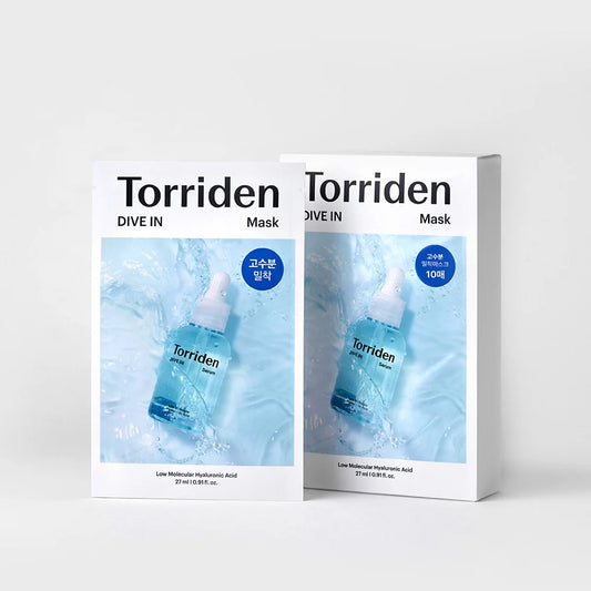 Torriden Low Molecule Hyaluronic Acid Mask 3pcs