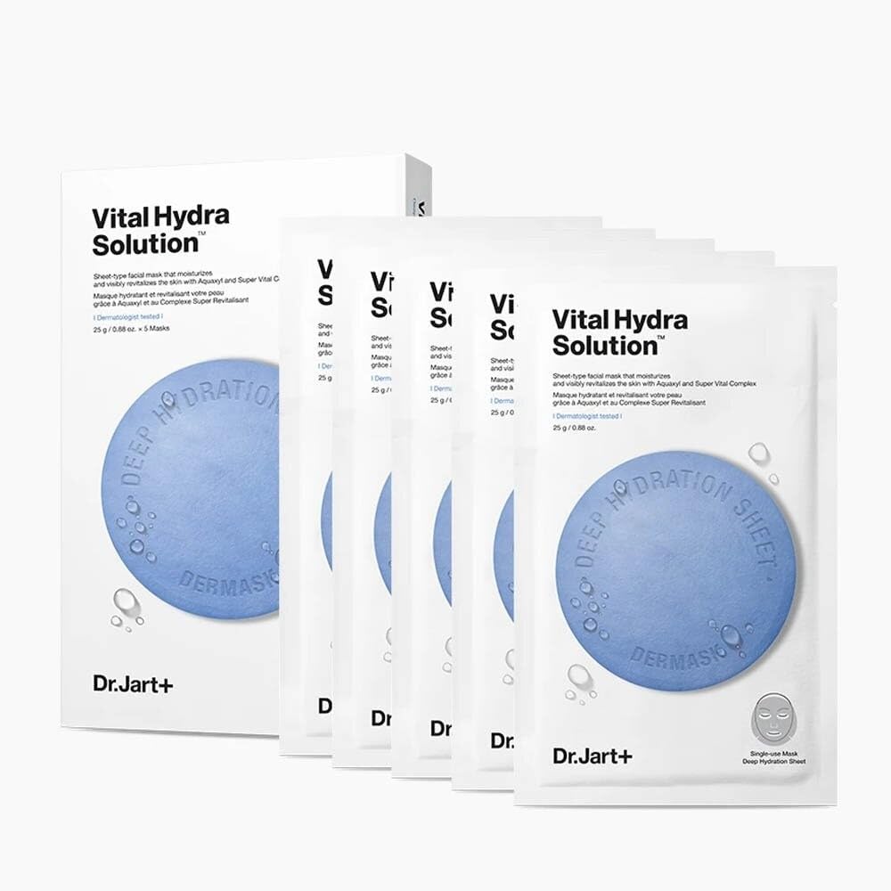 Dr. Jart+ Vital Hydra Solution Sheet Masks 5pcs