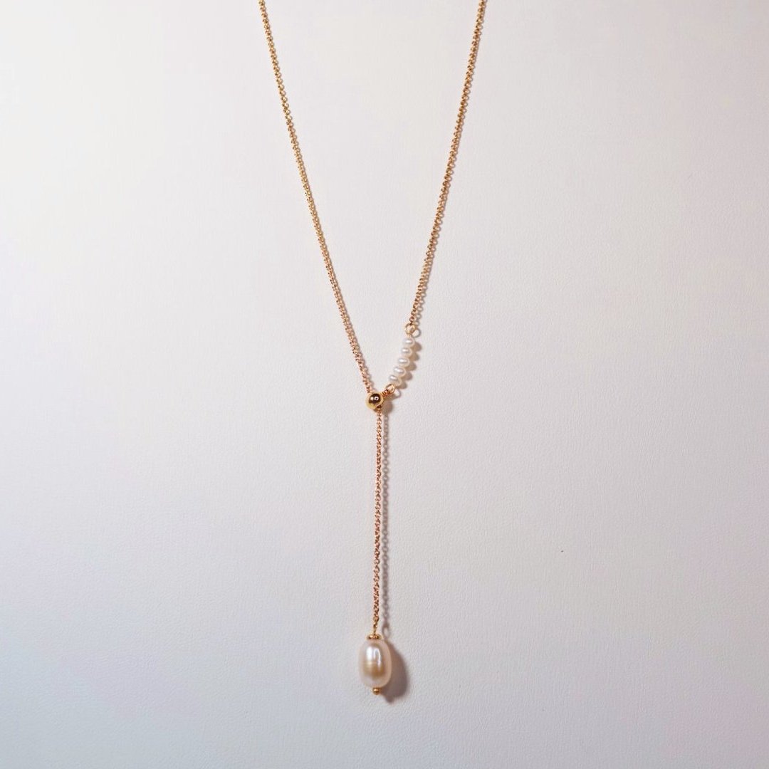 Radiant Pearl Necklace