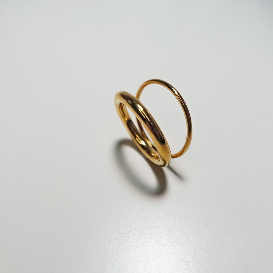 Double layer Golden Ring