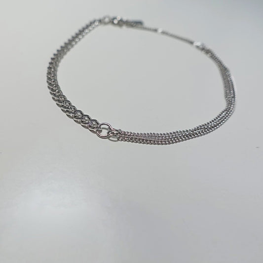 Silver Glow Bracelet