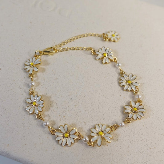 Golden Daisy bracelet